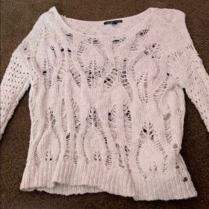 American eagle, hole sweater